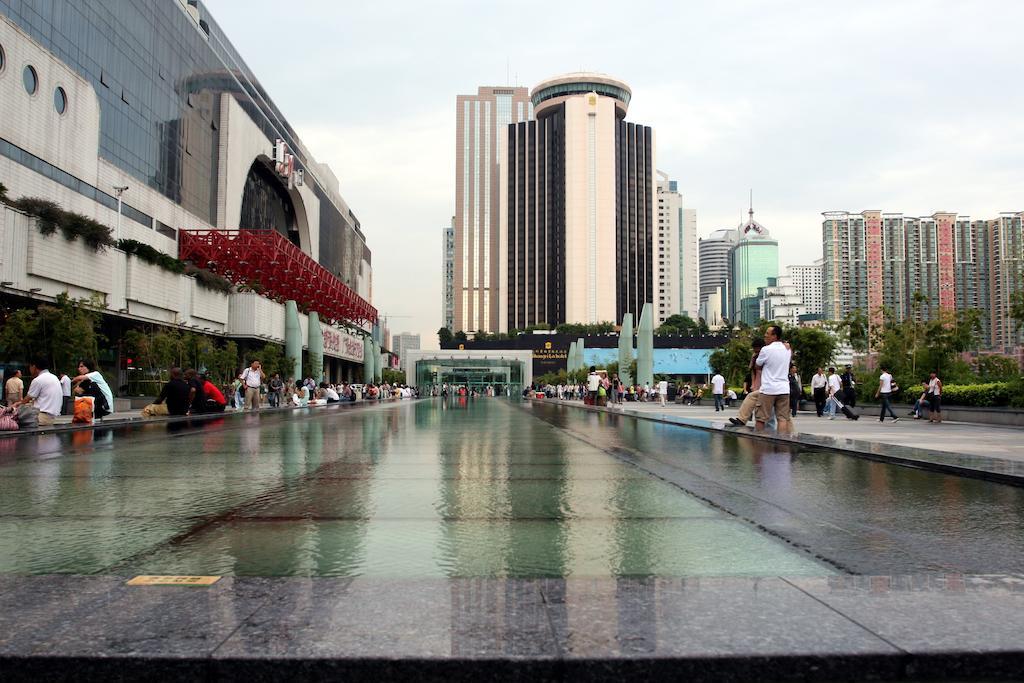 Shenzhen Luohu Railway Station Hotel - Commercial Building ภายนอก รูปภาพ